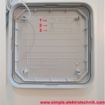 abzweigdose ap deckel simple elektrrotechnik